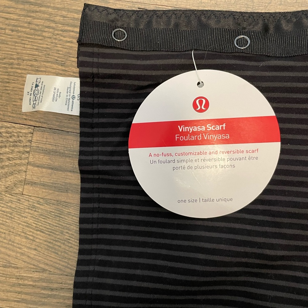 lululemon athletica Black Vinyasa Scarf